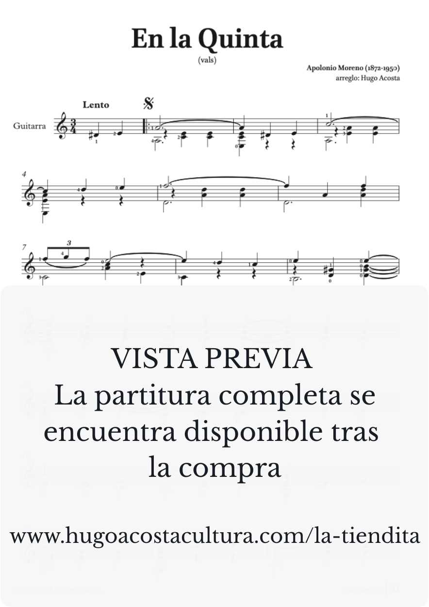 En la Quinta (vals)